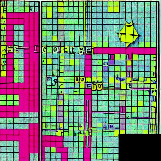 Image similar to 1 9 8 0 s interface of google maps, dos, ibm, 8 bit