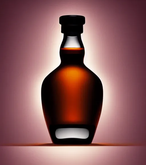 Image similar to face icon stylized minimalist bottle!! zoolnader whiskey!, loftis, cory behance hd by jesper ejsing, by rhads, makoto shinkai and lois van baarle, ilya kuvshinov, rossdraws global illumination