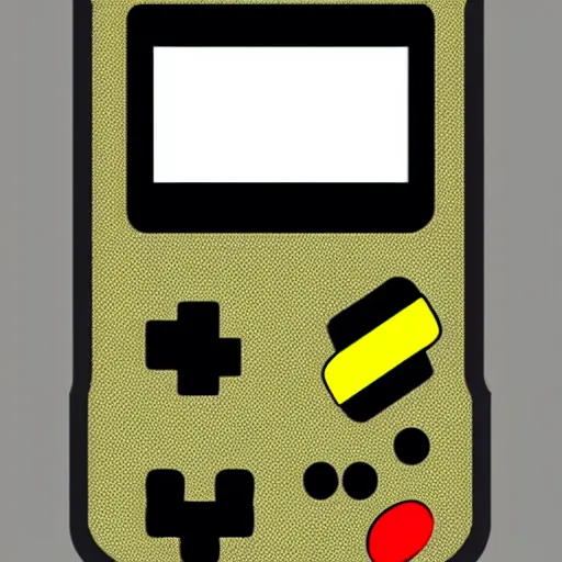 Prompt: face icon vector minimalist game boy tomine, adrian