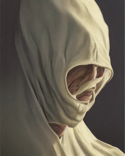 Image similar to Medium shot low angle ghost figure, highly detailed, sharp focus, digital painting, oil painting, artwork, museum work, by Robert Bateman, by Carl Brenders,