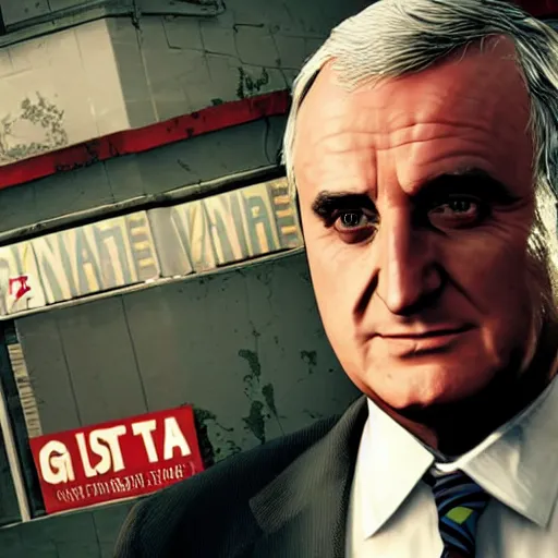 Image similar to Bertie Ahern GTA V key art