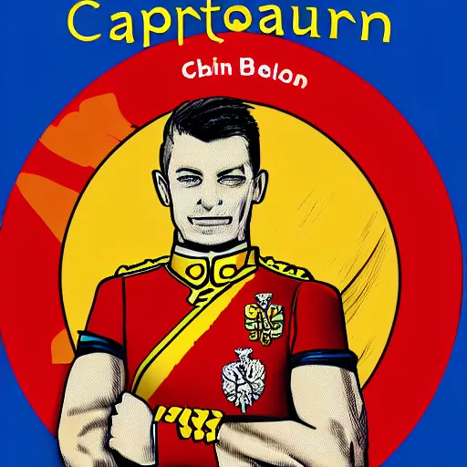 Image similar to captain belgium