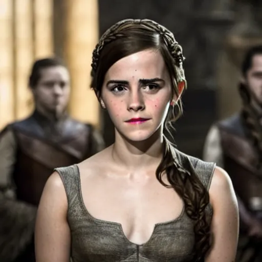 Image similar to emma watson in game of thrones