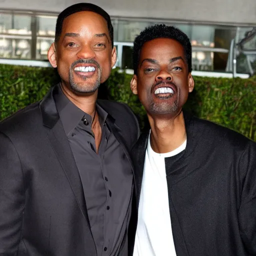 Prompt: will smith and chris rock