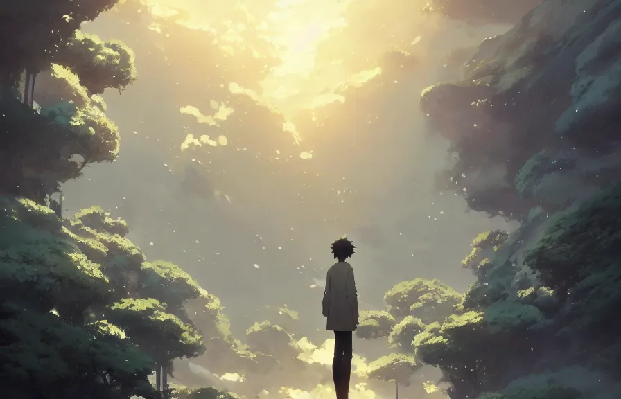 meteor falling onto earth Studio Ghibli, Anime Key Visual, by Makoto  Shinkai, Deep Color, Intricate, 8k resolution concept art, Natural Ligh  - AI Generated Artwork - NightCafe Creator