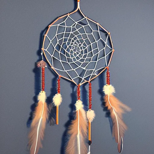 Image similar to photo of a high powered next generation industrial dream catcher