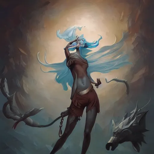 Image similar to An artwork by Peter Mohrbacher