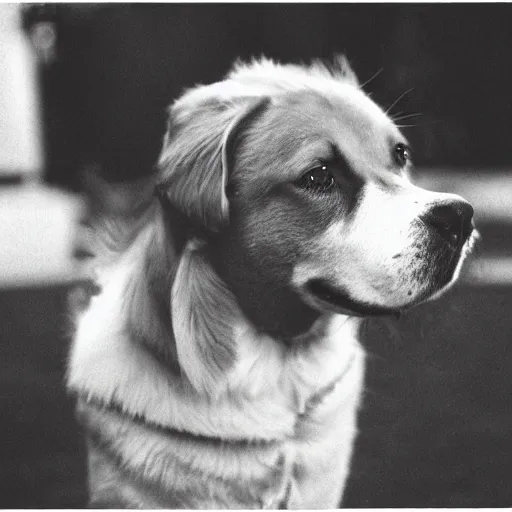 Prompt: 3 5 mm photo of playing dogs