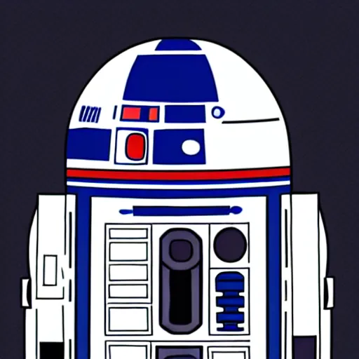 Image similar to r 2 d 2, by ken sugimori