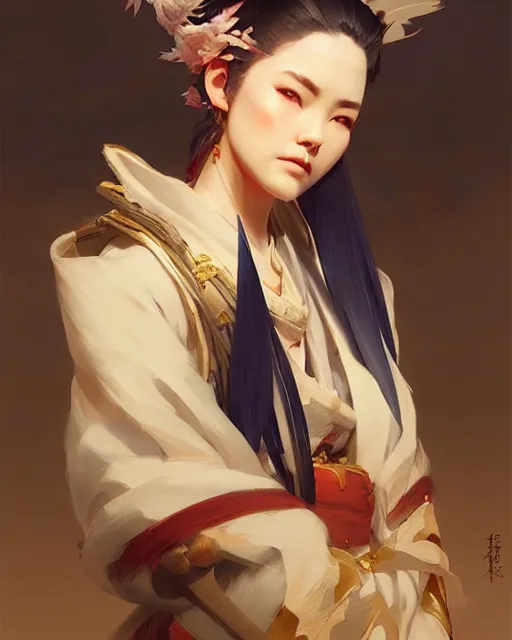 Prompt: onmyoji portrait, fine details. night setting. realistic shaded lighting poster by craig mullism, artgerm, jeremy lipkin and michael garmash, unreal engine, radiant light, detailed and intricate environment, digital art