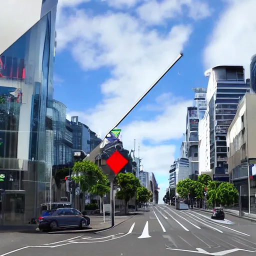 Image similar to Google Street View image from Auckland