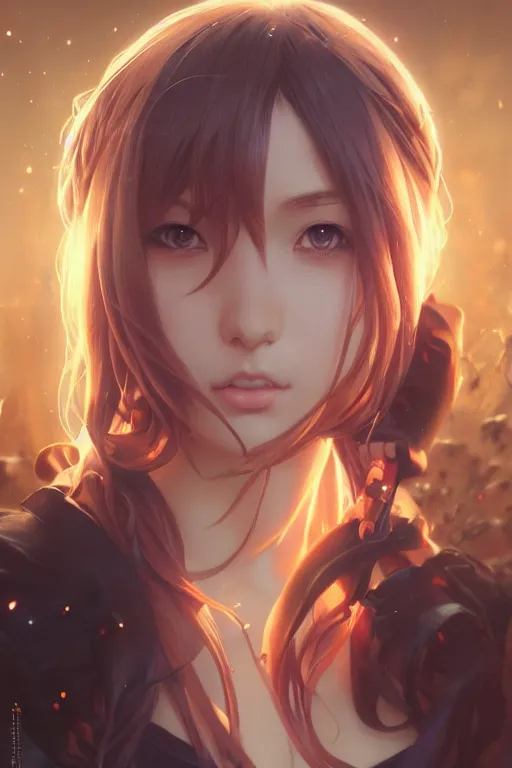 Prompt: painting of anime girl,, ultra realistic, sharp details, subsurface scattering, intricate details, warm lighting, beautiful features, highly detailed, photorealistic, octane render, 8 k, unreal engine, art by artgerm and greg rutkowski and alphonse mucha