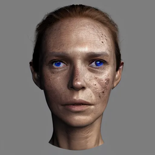 Prompt: photorealistic!! Anlysis of a human face with complex alien tools, 8k, photorealistic