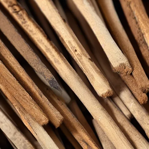 Prompt: highly detailed, wooden match sticks 4k texture