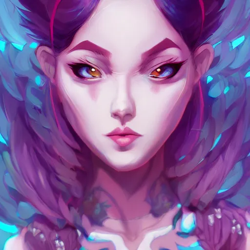 Image similar to a portrait of a beautiful punkrock girl, art by lois van baarle and loish and ross tran and rossdraws and sam yang and samdoesarts and artgerm and saruei, digital art, highly detailed, intricate, sharp focus, Trending on Artstation HQ, deviantart, unreal engine 5, 4K UHD image