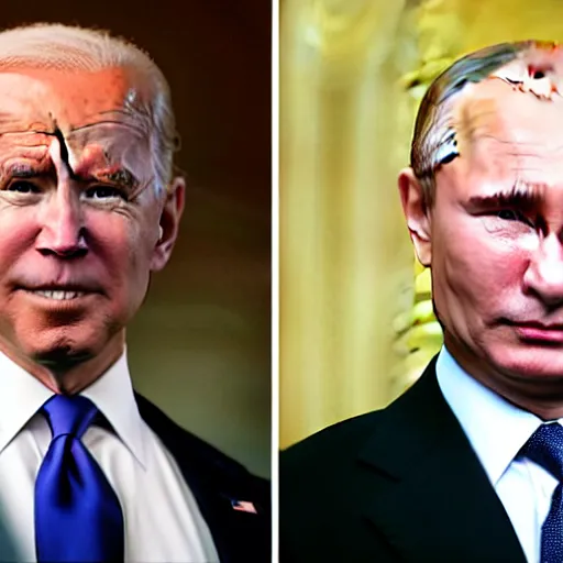 Image similar to portrait biden obama trump putin