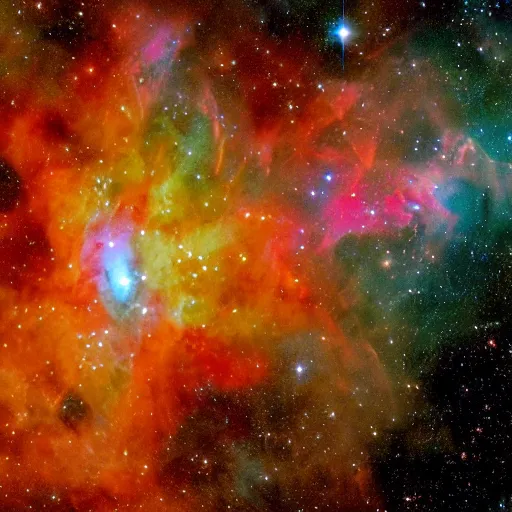Prompt: high res a Carina Nebula 4k