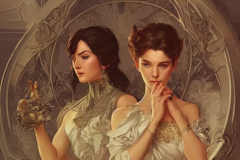 Image similar to Peter Sellers, fantasy, elegant, intricate, highly detailed, digital painting, artstation, concept art, sharp focus, illustration, art by artgerm and greg rutkowski and alphonse mucha