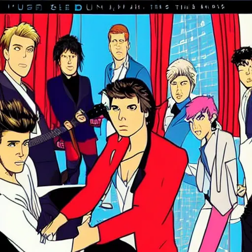 Image similar to duran duran the animated series