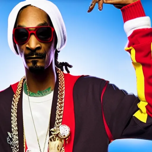 Prompt: snoop dog in fortnite