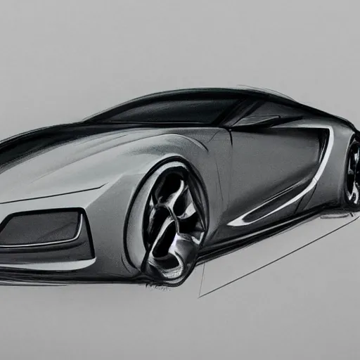 Prompt: car concept sketch