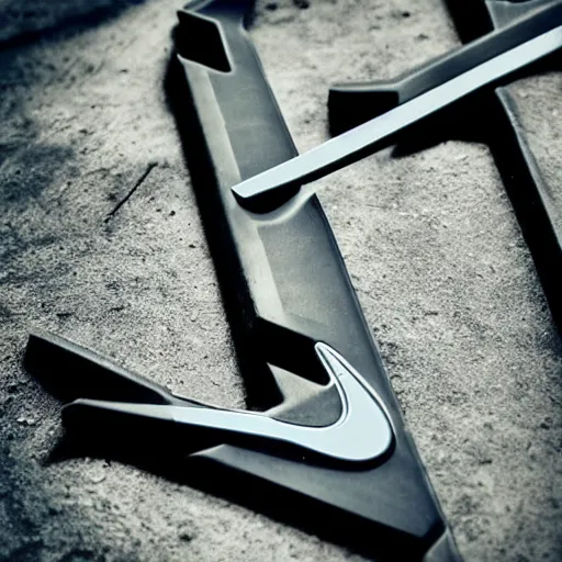 Prompt: “ nike branded crowbar ”