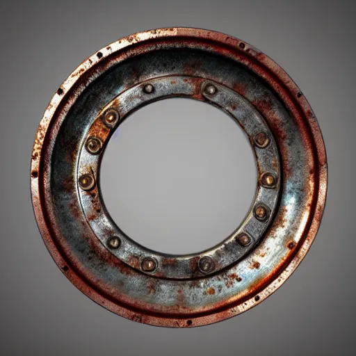 Image similar to 2 d rusted riveted metal, hd, 8 k, photoreal, best quality