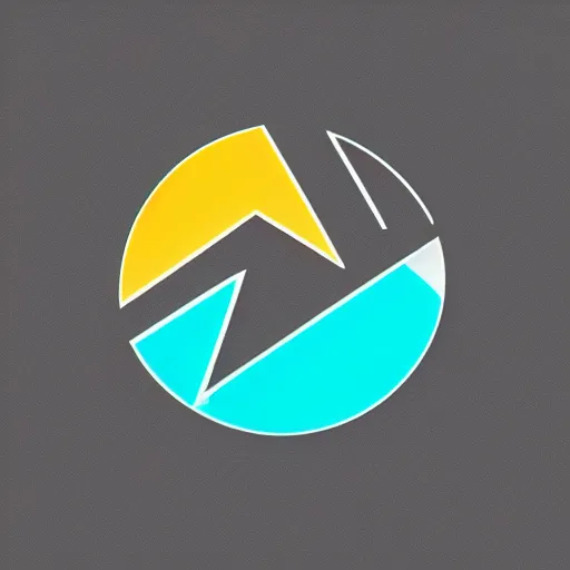 Image similar to stone logo, gradient, vector, trending