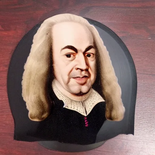 Image similar to 1 7 th century john von neumann wearing a wig stop motion vinyl action figure, plastic, toy, butcher billy style