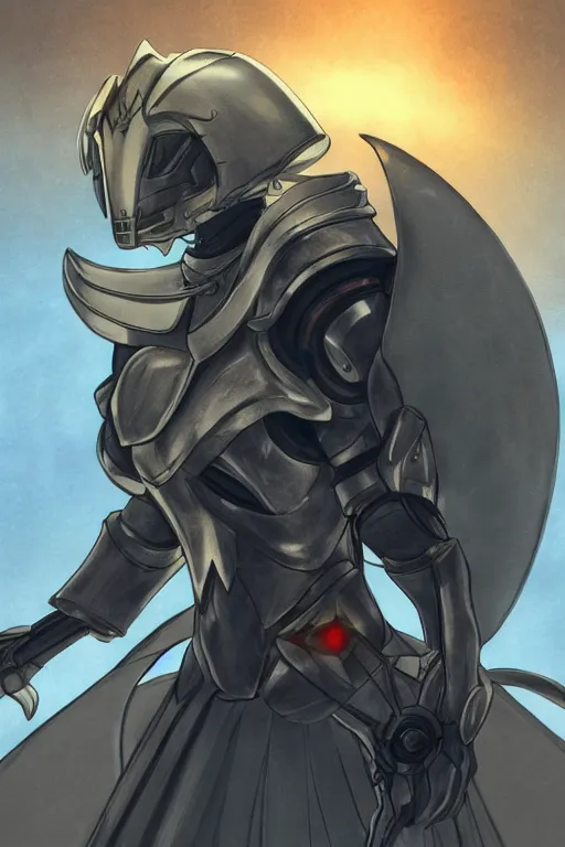 Image similar to helmet armor guardian destiny in witch queen illumination ray tracing hdr fanart arstation by sung choi robot ninja mask and eric pfeiffer and gabriel garza and casper konefal