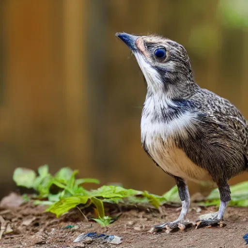 Image similar to drke standing with short legs, detailed face, sharp focus