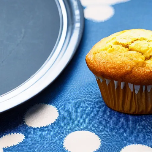 Image similar to photo of a muffin with a speech bubble over its head saying 'eat me, daddy'.