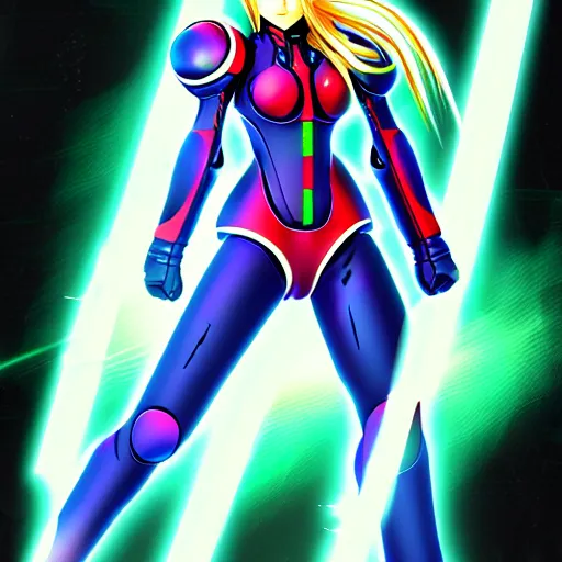 Image similar to Samus Portrait KKG Artbook by ZeroNis, Character Design MMRPG Job System