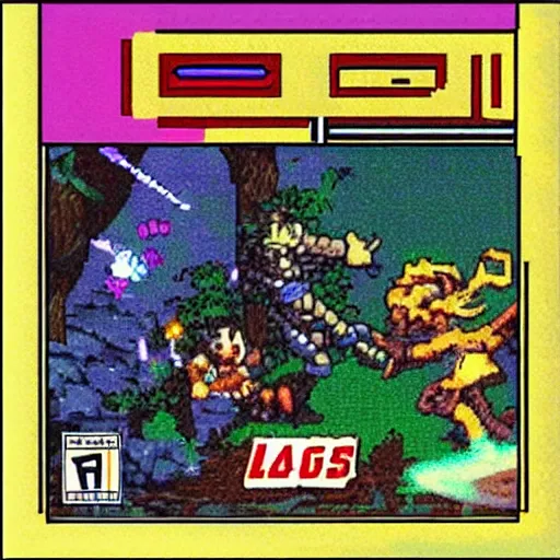 Image similar to League of Legends (1986) NES found footage