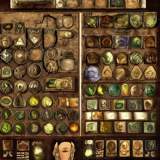 Image similar to lots of septims, treasure, in style of the elder scrolls, ultra detailed, precious, gorgeous