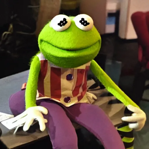 Image similar to froppy in the muppet show