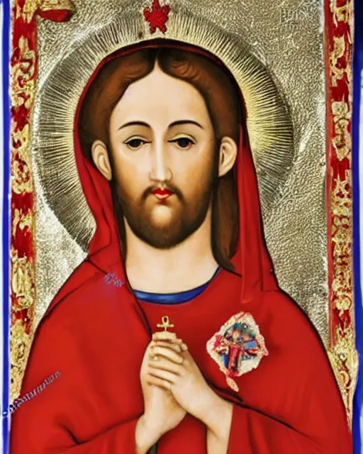 Prompt: imagen del divino nino jesus del 2 0 de julio