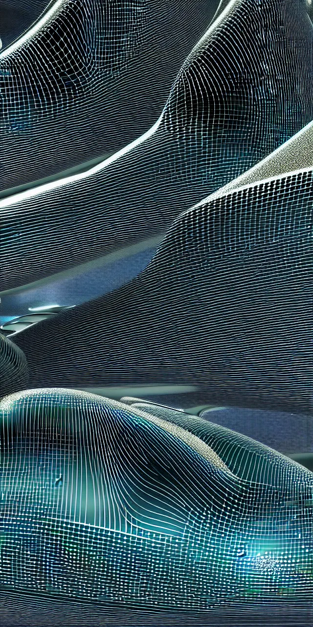 Prompt: A seamless pattern of close-up of 3D futuristic sci-fi white and gold-plated concept cars by zaha hadid, close-up, detail shot, ash thorp khyzyl saleem, karim rashid, 3D, futuristic car, Blade Runner 2049 film, large patterns, Futuristic, Symmetric, Hajime Sorayama, Marc Newson, keyshot product render, plastic ceramic material, shiny gloss water reflections, High Contrast, metallic polished surfaces, seamless pattern, white , grey, black and aqua colors, Octane render in Maya and houdini, vray, ultra high detail ultra realism, unreal engine, 4k in plastic dark tilt shift