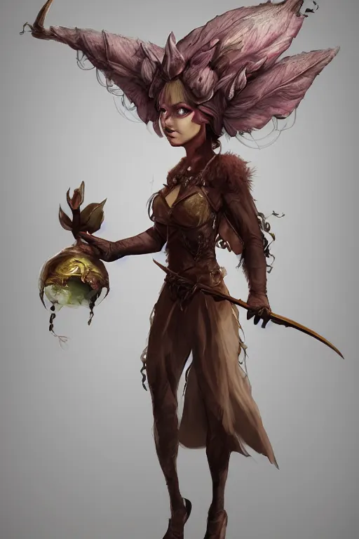 Image similar to a portrait of DND fairy character , concept art, DND, trending on artstation 3D.