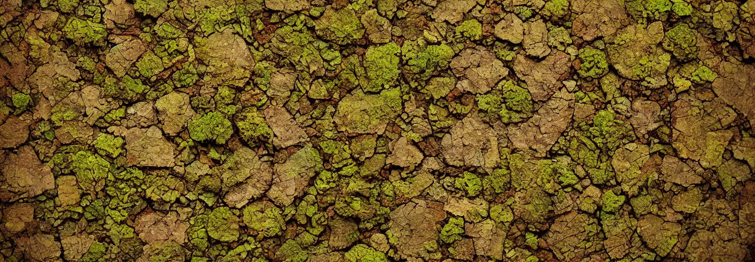 4K close up mossy stone texture. Seamless texture.