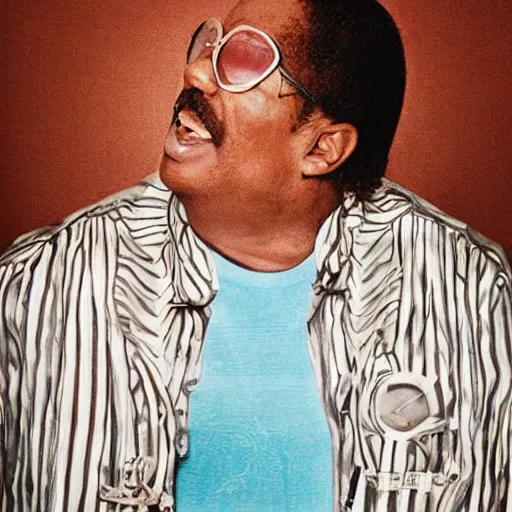 Prompt: Stevie wonder, Stevie_wonder, photo portrait