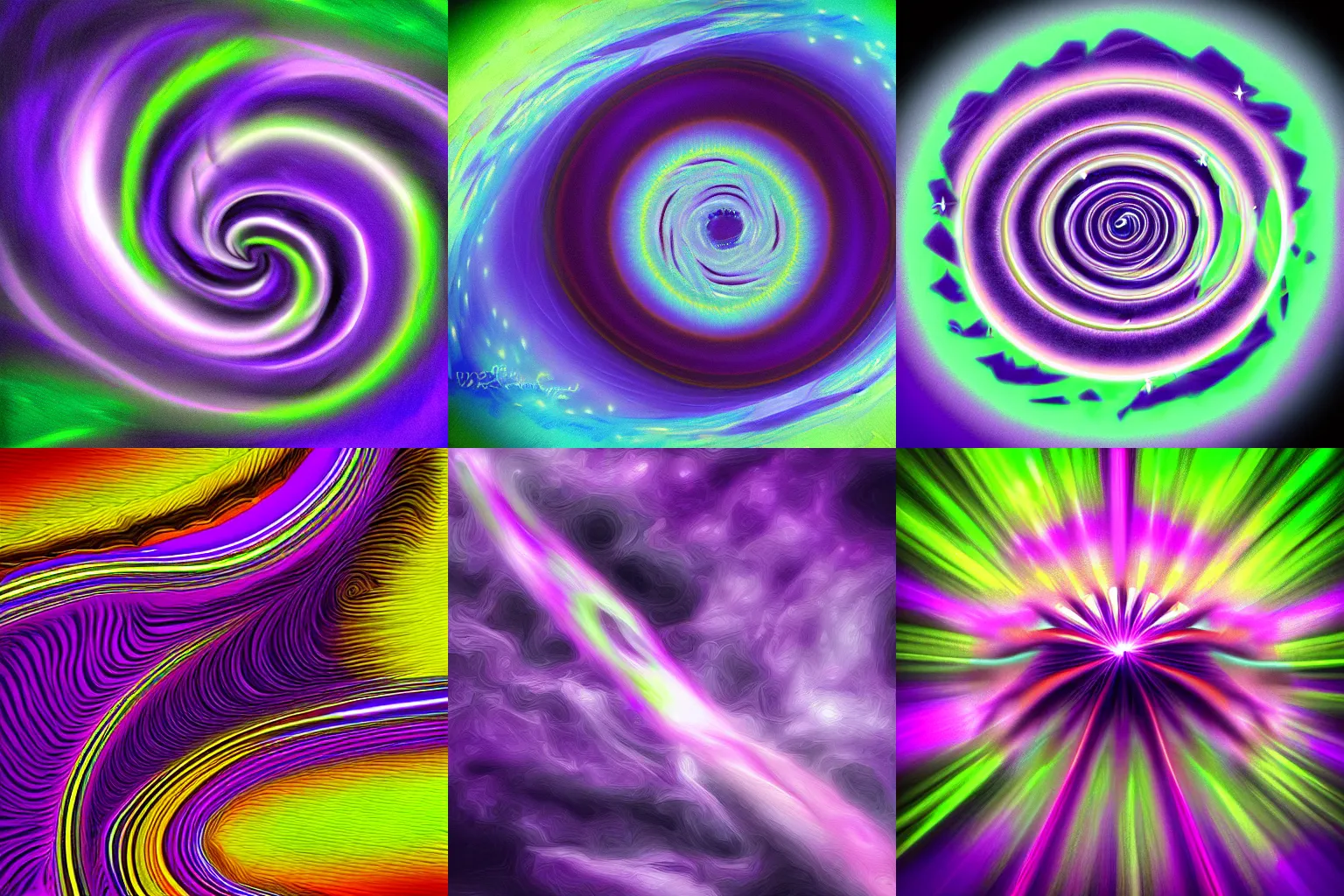 Prompt: Purple Tornado Digital Art