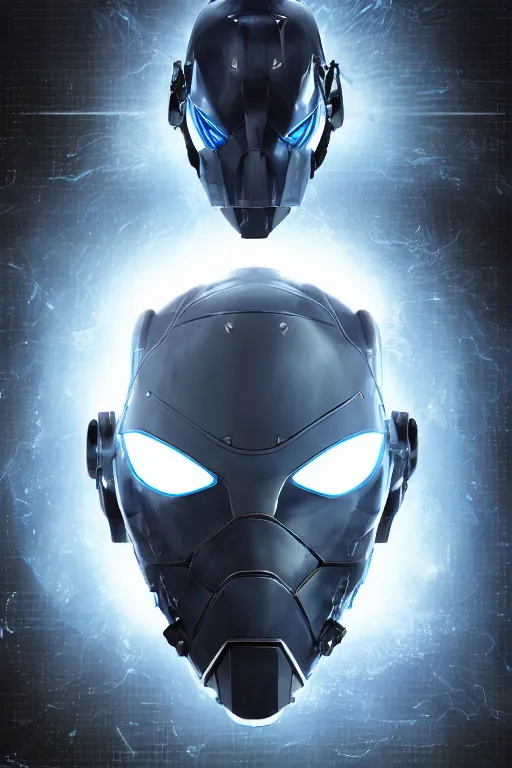 Image similar to cyber cyborg ninja mask helmet metal gear solid artic suit swat commando, global illumination ray tracing hdr fanart arstation by sung choi and eric pfeiffer and gabriel garza and casper konefal, a spectacular view cinematic rays of sunlight comic book illustration, by john kirby