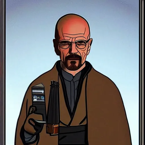 Image similar to Anakin Skywalker breaking bad Walter White