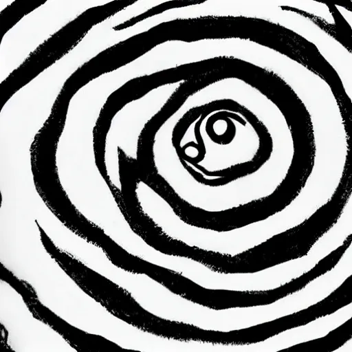 Image similar to uzumaki, by junji ito