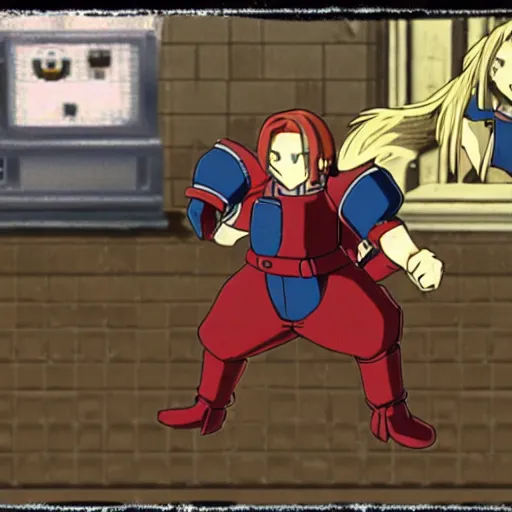 Prompt: fullmetal alchemist on nintendo 6 4