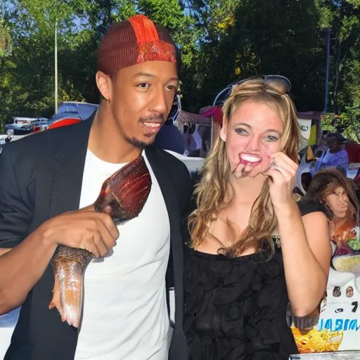 Prompt: clamming out with nick cannon