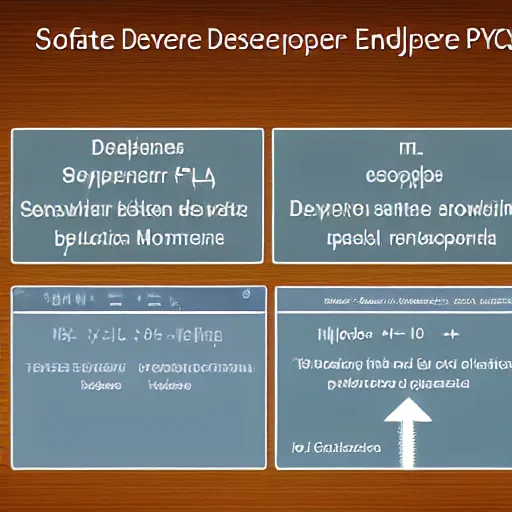 Prompt: software developer writing complex physics engine