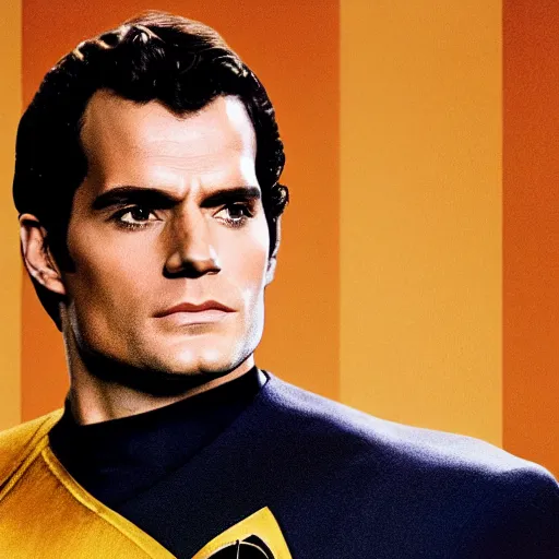 Image similar to a full body photograph of henry cavill as a star fleet captain from star trek next generation, full dress uniform, symmetrical face, extreme realism and detail, 8 k, completely framed, direct lighting, 3 5 mm photo, photorealistic, sharp focus