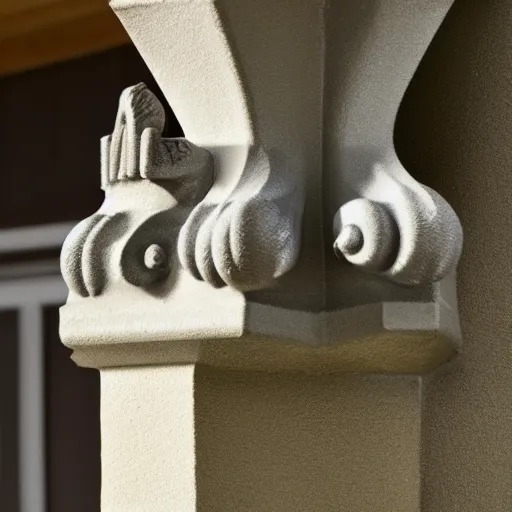 Prompt: a gargoyle downspout, product image